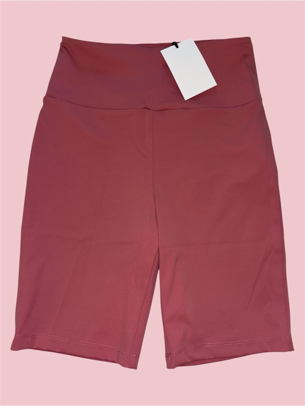 GREY LAB Cassis Mauve High Rise Bike Shorts